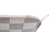 Authentic Louis Vuitton Damier Azur Neverfull Pouch Purse Clutch LV K4385