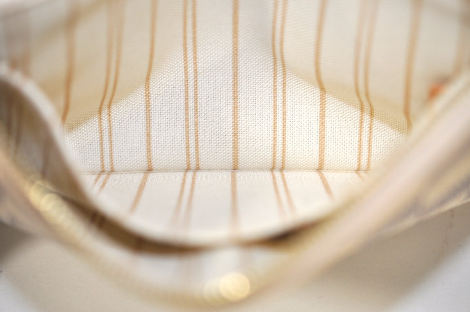 Authentic Louis Vuitton Damier Azur Neverfull Pouch Purse Clutch LV K4385