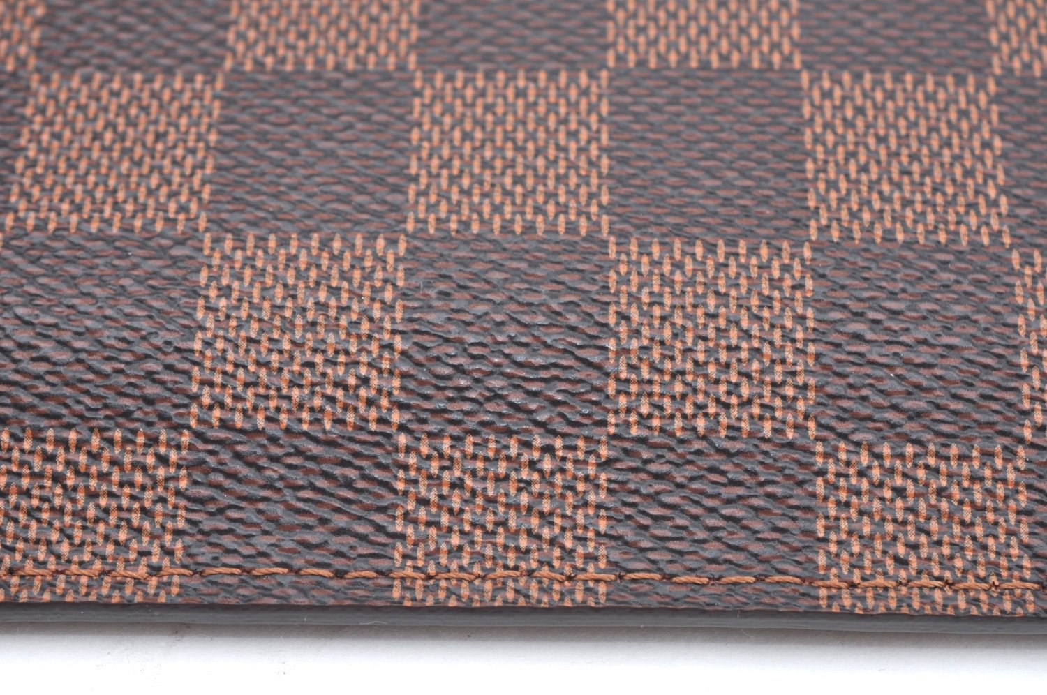Authentic Louis Vuitton Damier Neverfull Pouch Purse Clutch Bag LV K4386