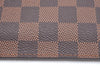 Authentic Louis Vuitton Damier Neverfull Pouch Purse Clutch Bag LV K4386