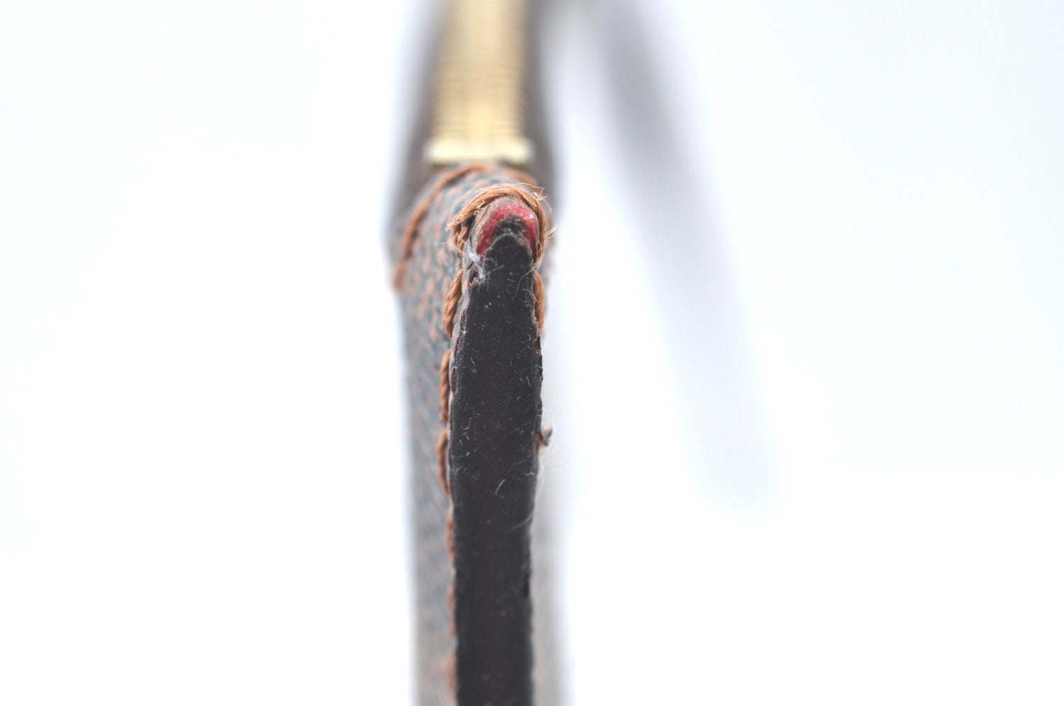 Authentic Louis Vuitton Damier Neverfull Pouch Purse Clutch Bag LV K4388