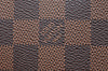 Authentic Louis Vuitton Damier Neverfull Pouch Purse Clutch Bag LV K4388