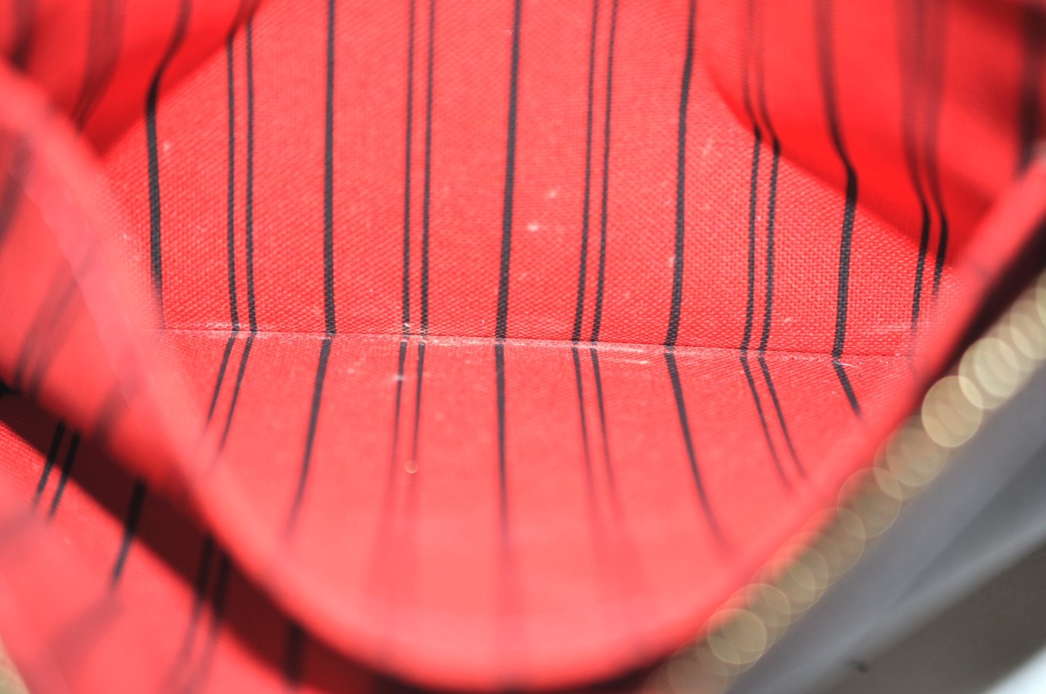 Authentic Louis Vuitton Damier Neverfull Pouch Purse Clutch Bag LV K4388