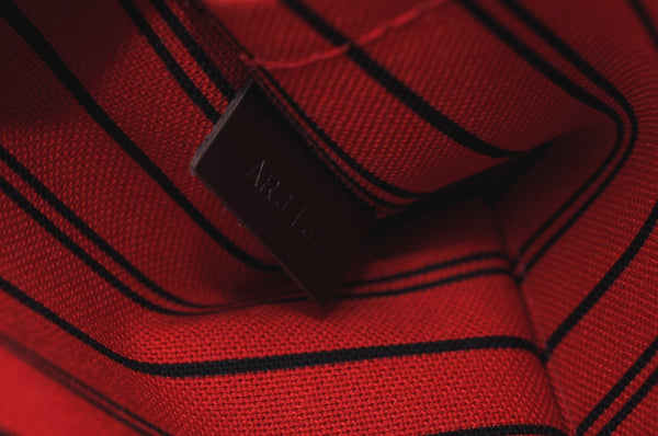 Authentic Louis Vuitton Damier Neverfull Pouch Purse Clutch Bag LV K4390