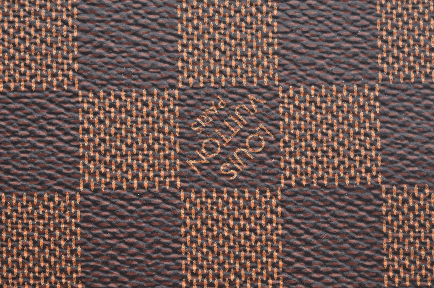 Authentic Louis Vuitton Damier Neverfull Pouch Purse Clutch Bag LV K4391