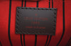 Authentic Louis Vuitton Damier Neverfull Pouch Purse Clutch Bag LV K4391