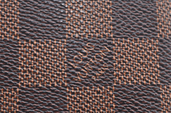 Authentic Louis Vuitton Damier Neverfull Pouch Purse Clutch Bag LV K4395