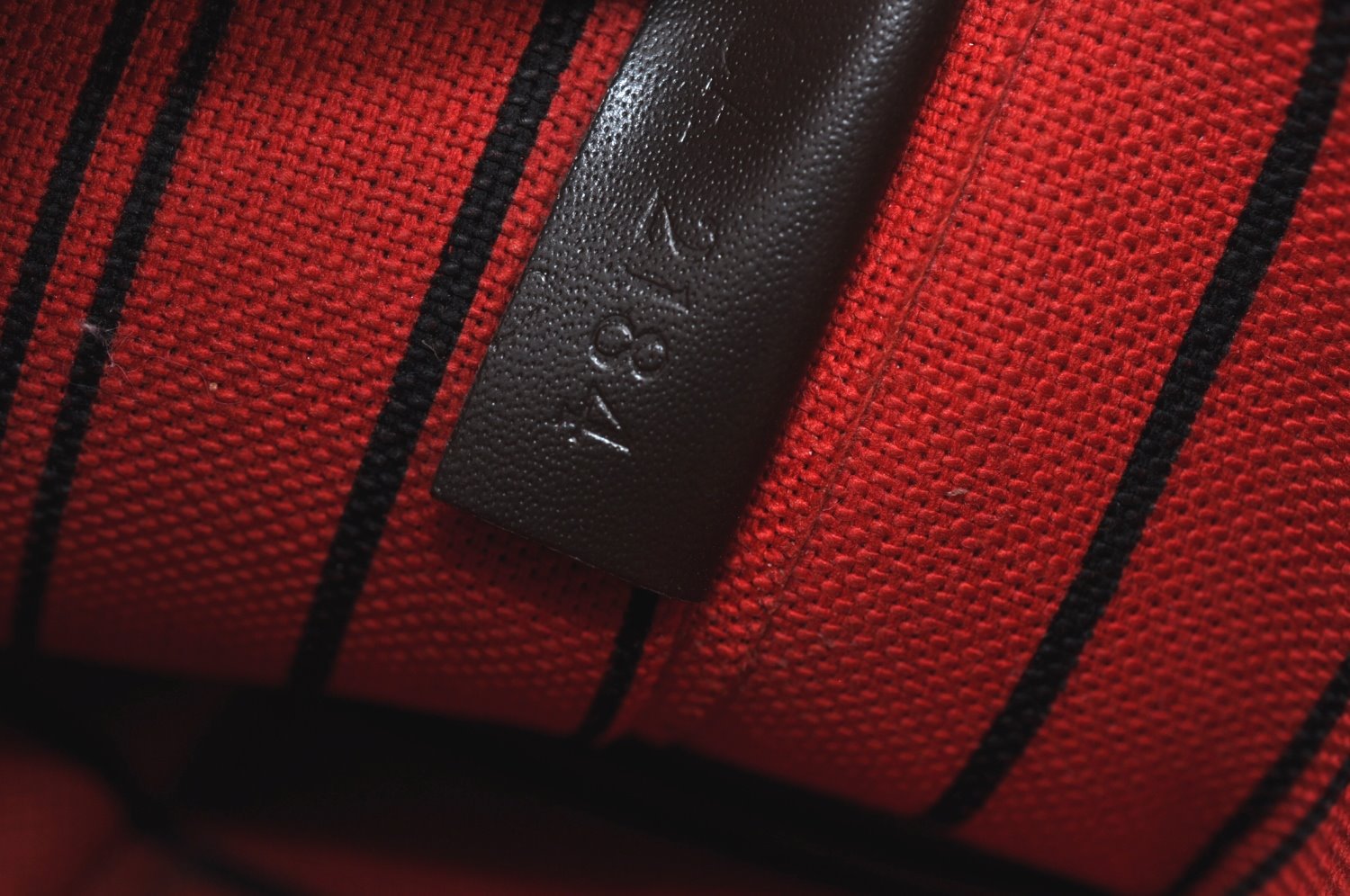 Authentic Louis Vuitton Damier Neverfull Pouch Purse Clutch Bag LV K4395