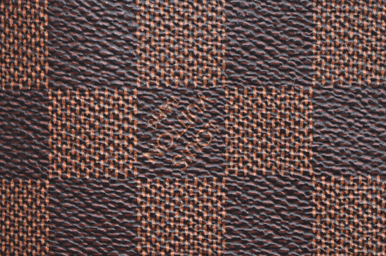 Authentic Louis Vuitton Damier Neverfull Pouch Purse Clutch Bag LV K4397