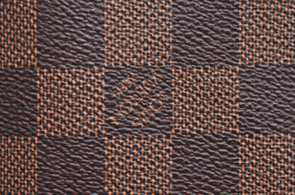 Authentic Louis Vuitton Damier Neverfull Pouch Purse Clutch Bag LV K4397