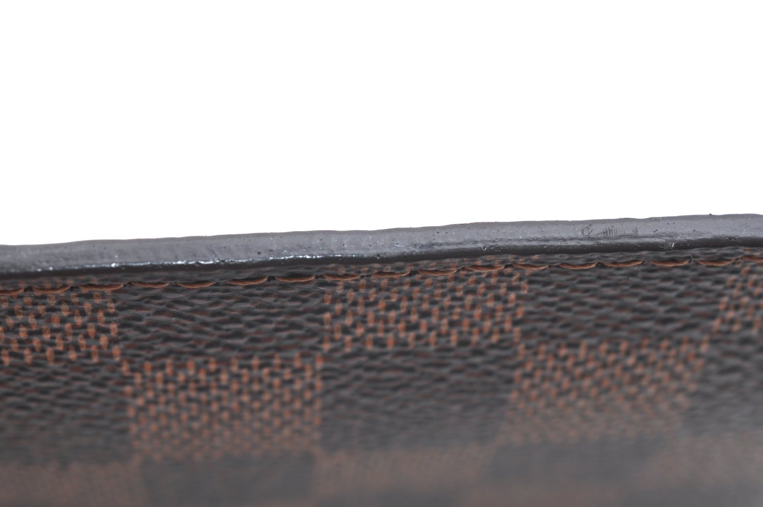 Authentic Louis Vuitton Damier Neverfull Pouch Purse Clutch Bag LV K4397