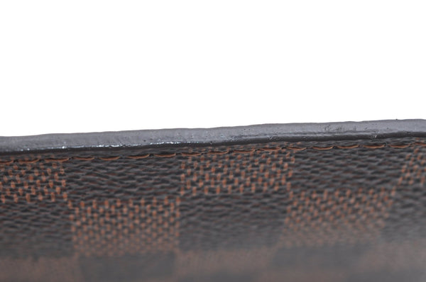 Authentic Louis Vuitton Damier Neverfull Pouch Purse Clutch Bag LV K4397