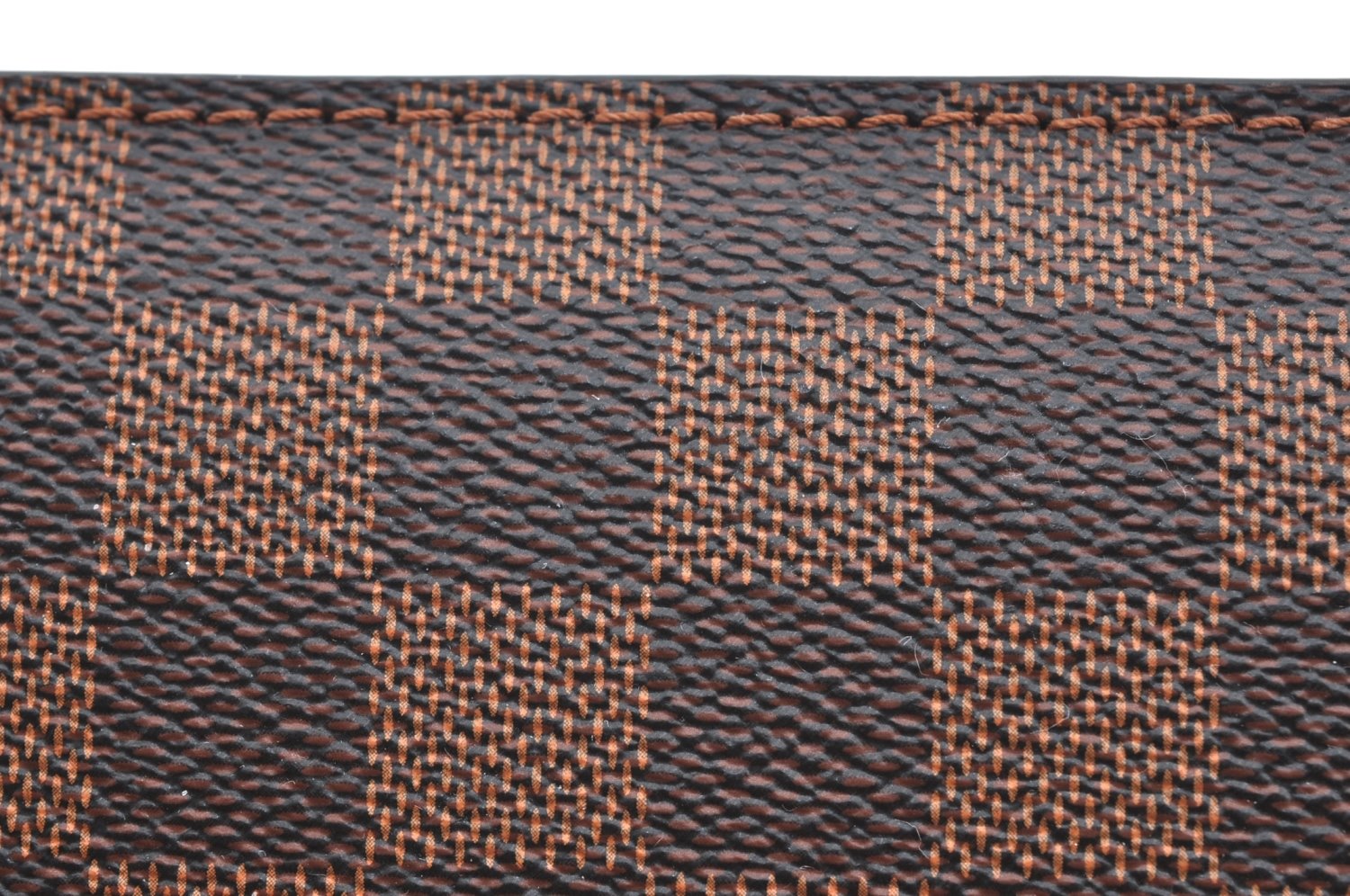 Authentic Louis Vuitton Damier Neverfull Pouch Purse Clutch Bag LV K4398