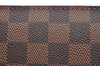 Authentic Louis Vuitton Damier Neverfull Pouch Purse Clutch Bag LV K4398