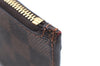 Authentic Louis Vuitton Damier Neverfull Pouch Purse Clutch Bag LV K4399