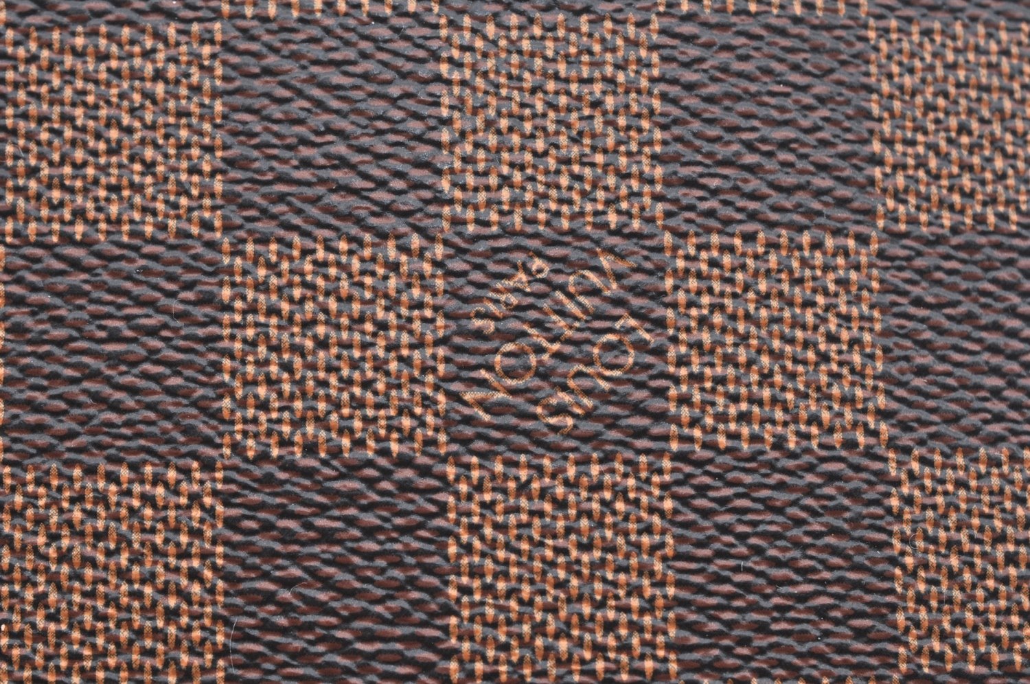 Authentic Louis Vuitton Damier Neverfull Pouch Purse Clutch Bag LV K4401