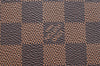 Authentic Louis Vuitton Damier Neverfull Pouch Purse Clutch Bag LV K4401