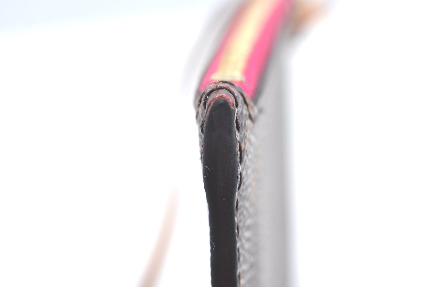 Authentic Louis Vuitton Monogram Neverfull Pouch Purse Clutch Bag Pink LV K4404