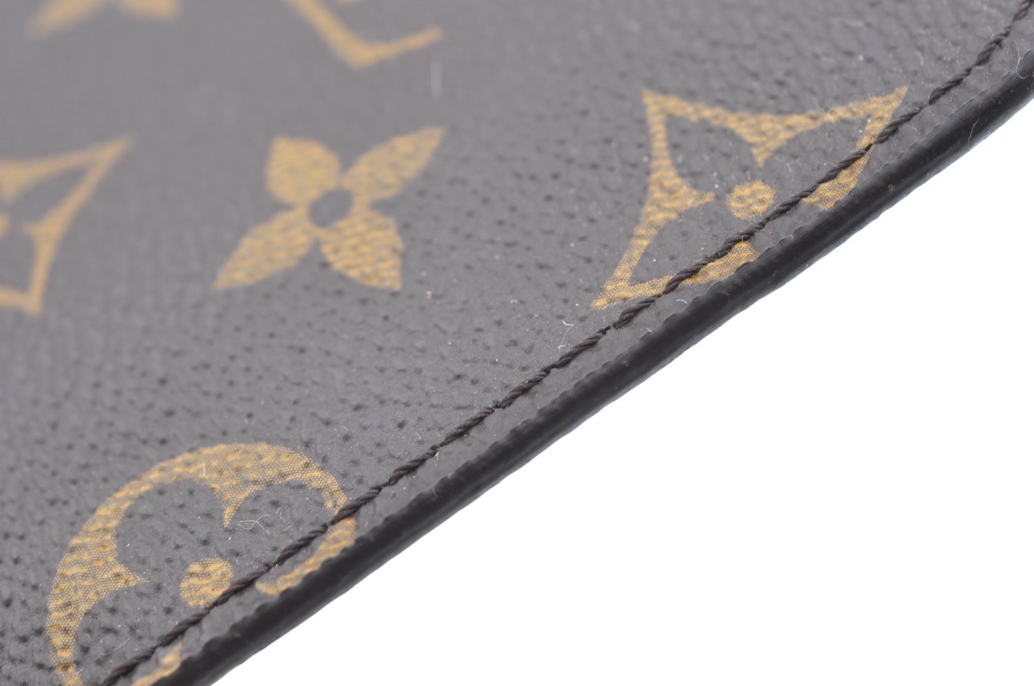 Authentic Louis Vuitton Monogram Neverfull Pouch Purse Clutch Bag Pink LV K4405