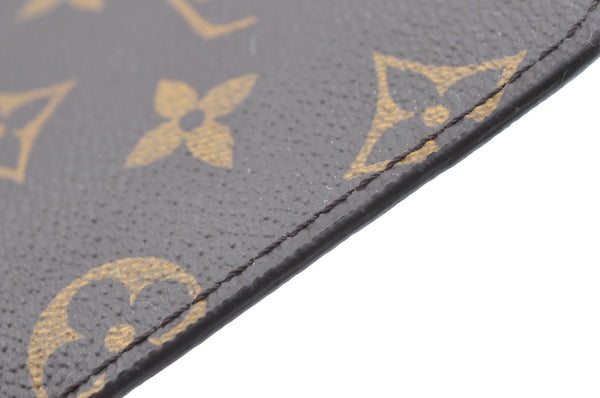 Authentic Louis Vuitton Monogram Neverfull Pouch Purse Clutch Bag Pink LV K4405