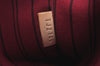 Authentic Louis Vuitton Monogram Neverfull Pouch Purse Clutch Bag Purple K4407