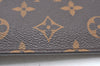 Authentic Louis Vuitton Monogram Neverfull Pouch Purse Clutch Bag Pink LV K4408