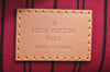 Authentic Louis Vuitton Monogram Neverfull Pouch Purse Clutch Bag Pink LV K4408