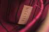 Authentic Louis Vuitton Monogram Neverfull Pouch Purse Clutch Bag Pink LV K4408