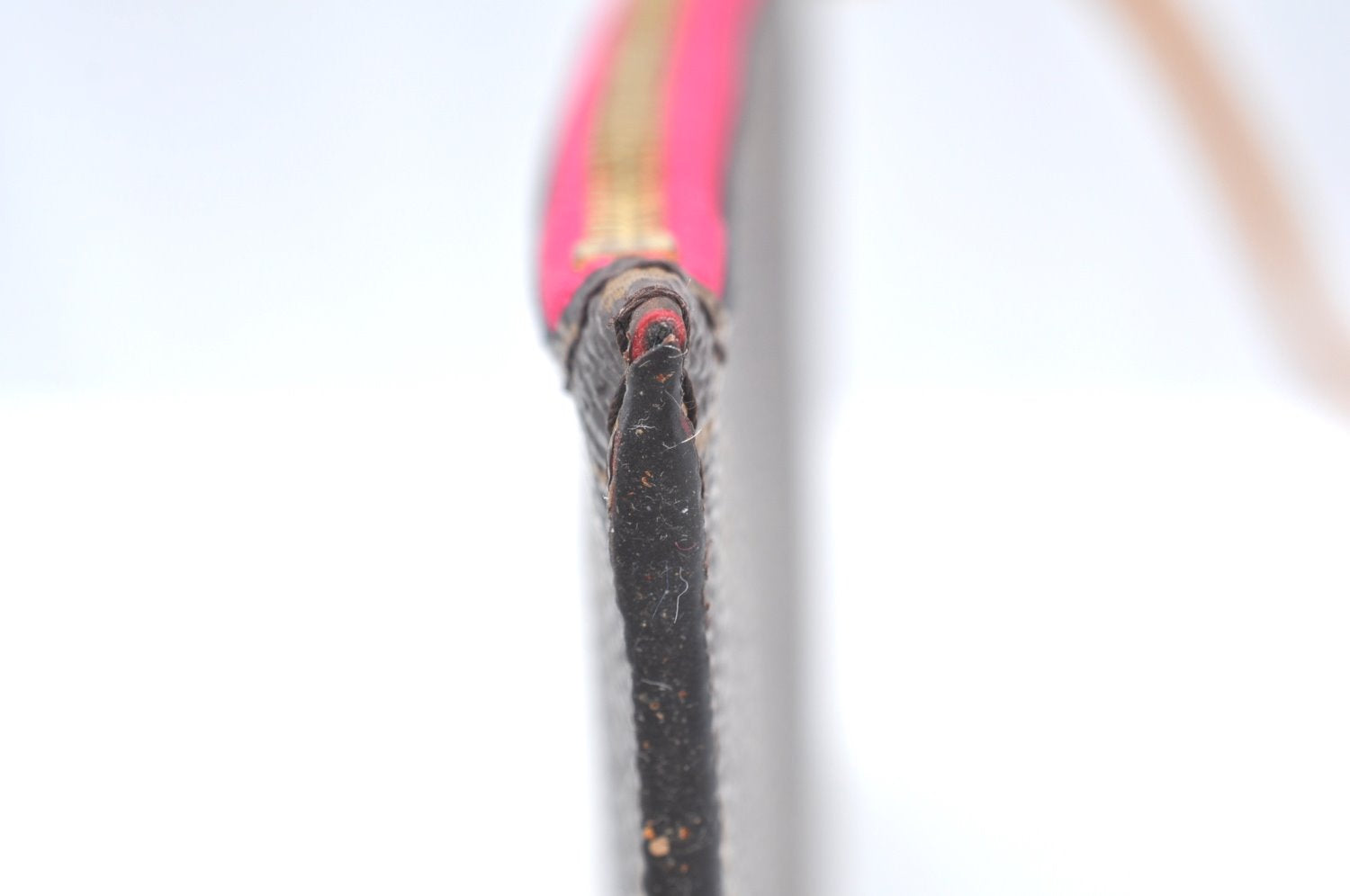 Authentic Louis Vuitton Monogram Neverfull Pouch Purse Clutch Bag Pink LV K4410