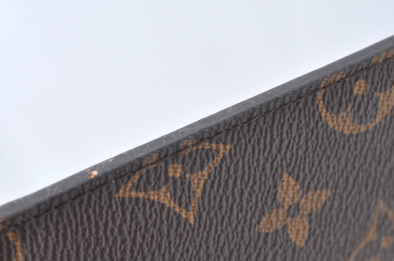 Authentic Louis Vuitton Monogram Neverfull Pouch Purse Clutch Bag Pink LV K4410