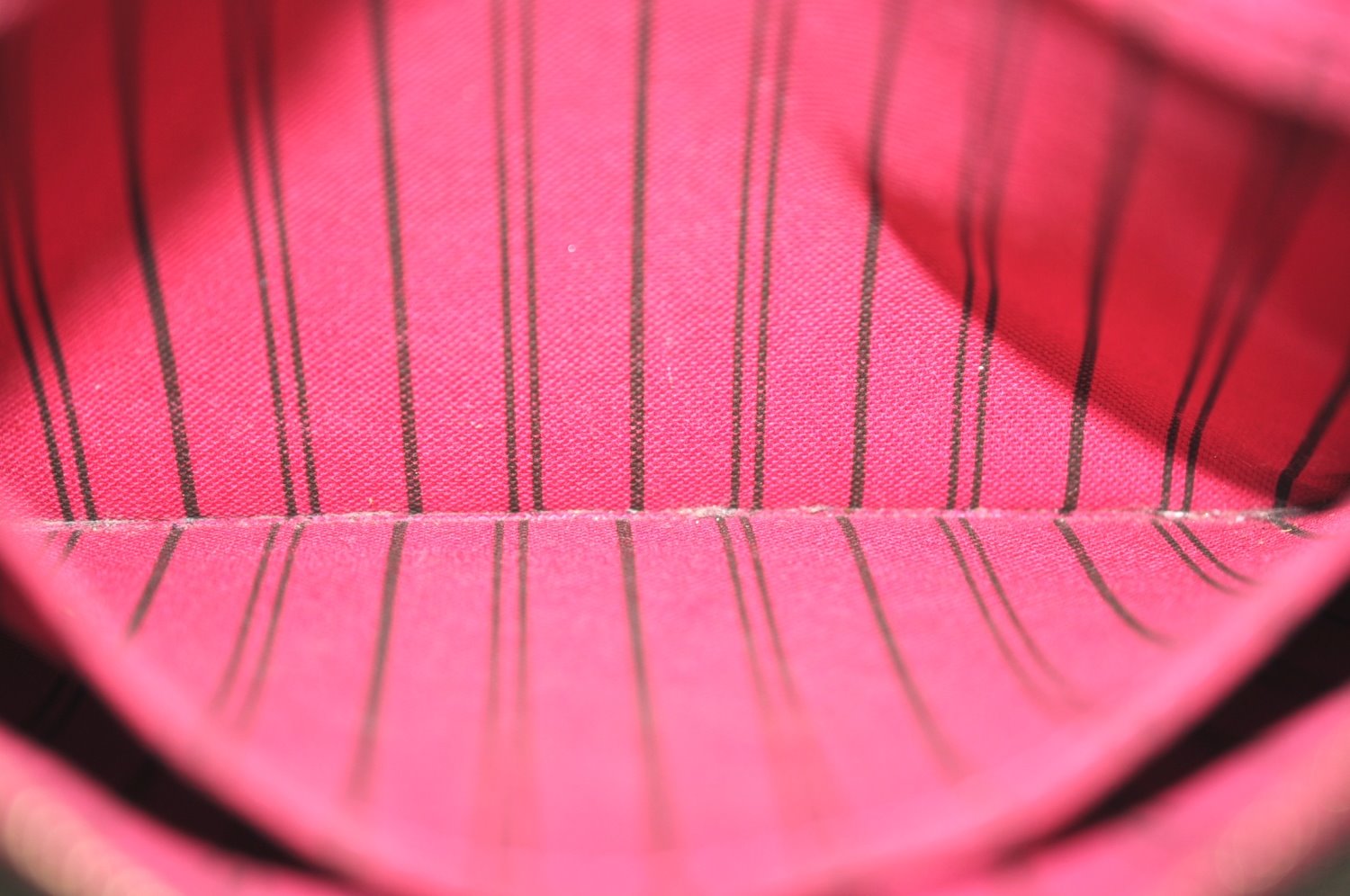 Authentic Louis Vuitton Monogram Neverfull Pouch Purse Clutch Bag Pink LV K4410