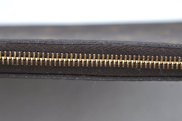 Authentic Louis Vuitton Monogram Neverfull Pouch Purse Clutch Bag LV K4421