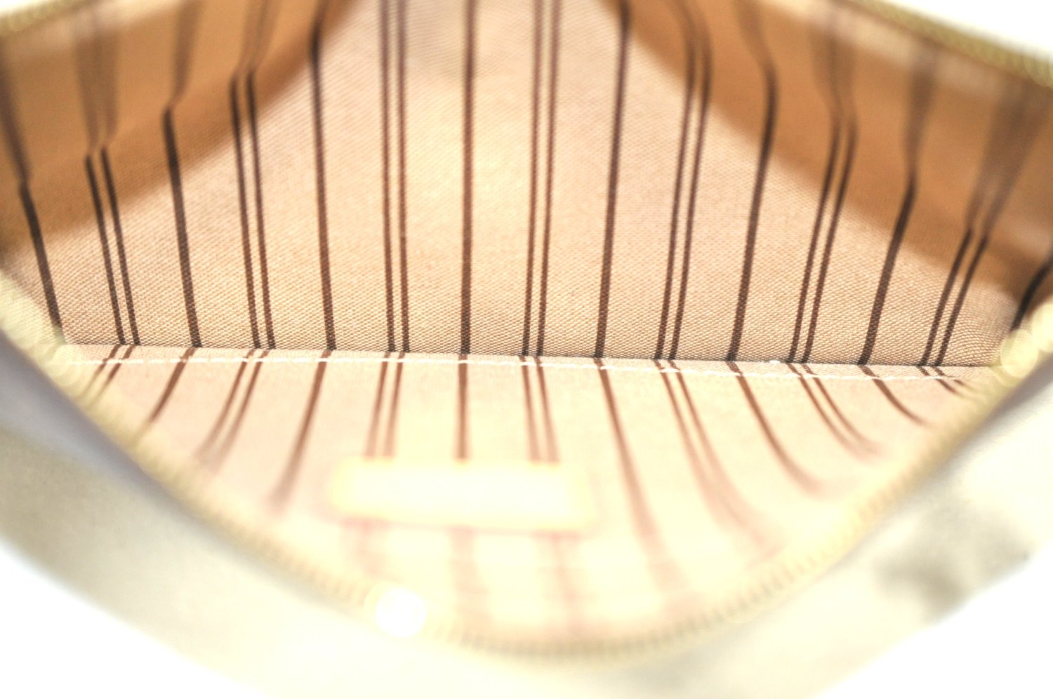 Authentic Louis Vuitton Monogram Neverfull Pouch Purse Clutch Bag LV K4421