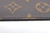 Authentic Louis Vuitton Monogram Neverfull Pouch Purse Clutch Bag LV K4424