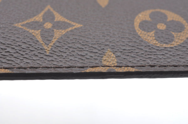 Authentic Louis Vuitton Monogram Neverfull Pouch Purse Clutch Bag LV K4424