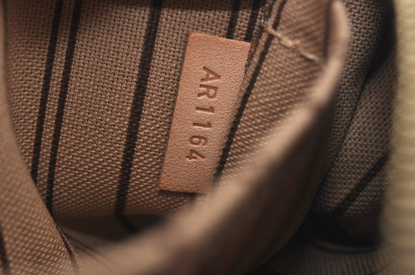 Authentic Louis Vuitton Monogram Neverfull Pouch Purse Clutch Bag LV K4424