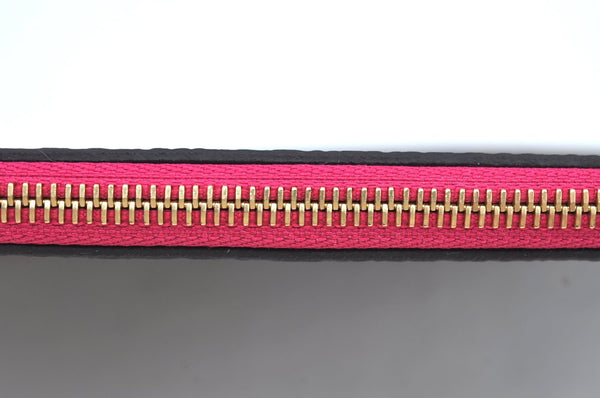 Authentic Louis Vuitton Monogram Neverfull Pouch Purse Clutch Bag Pink LV K4428