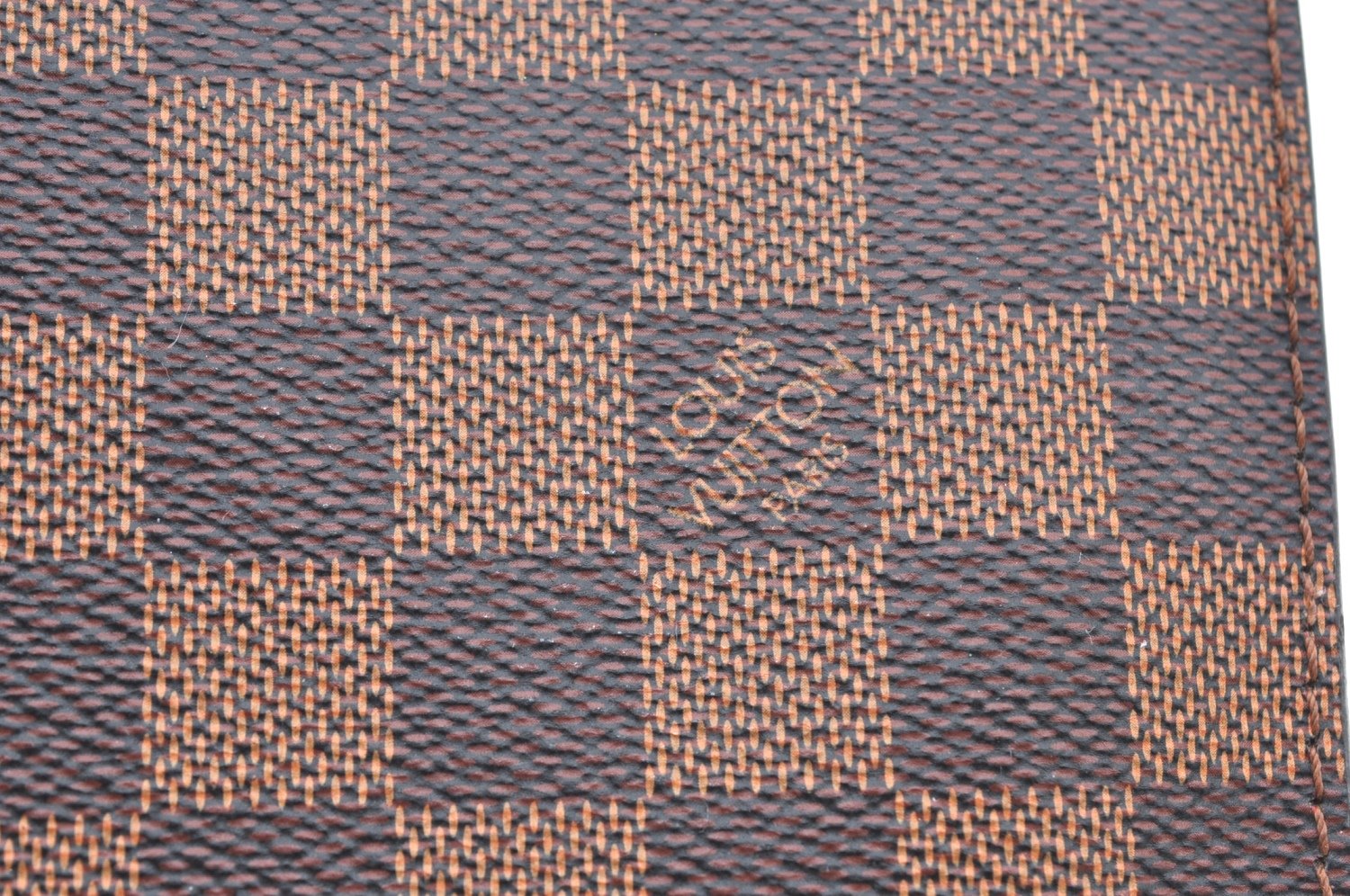 Auth Louis Vuitton Damier Neverfull Pouch Purse Clutch Rose Ballerine Pink K4440