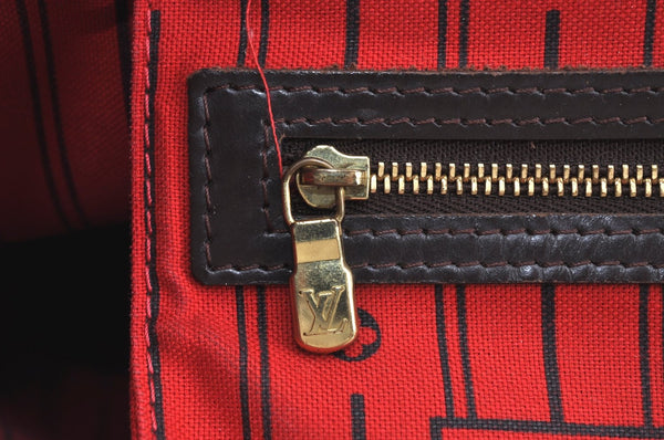 Authentic Louis Vuitton Damier Neverfull PM Shoulder Tote Bag N51109 LV K5134