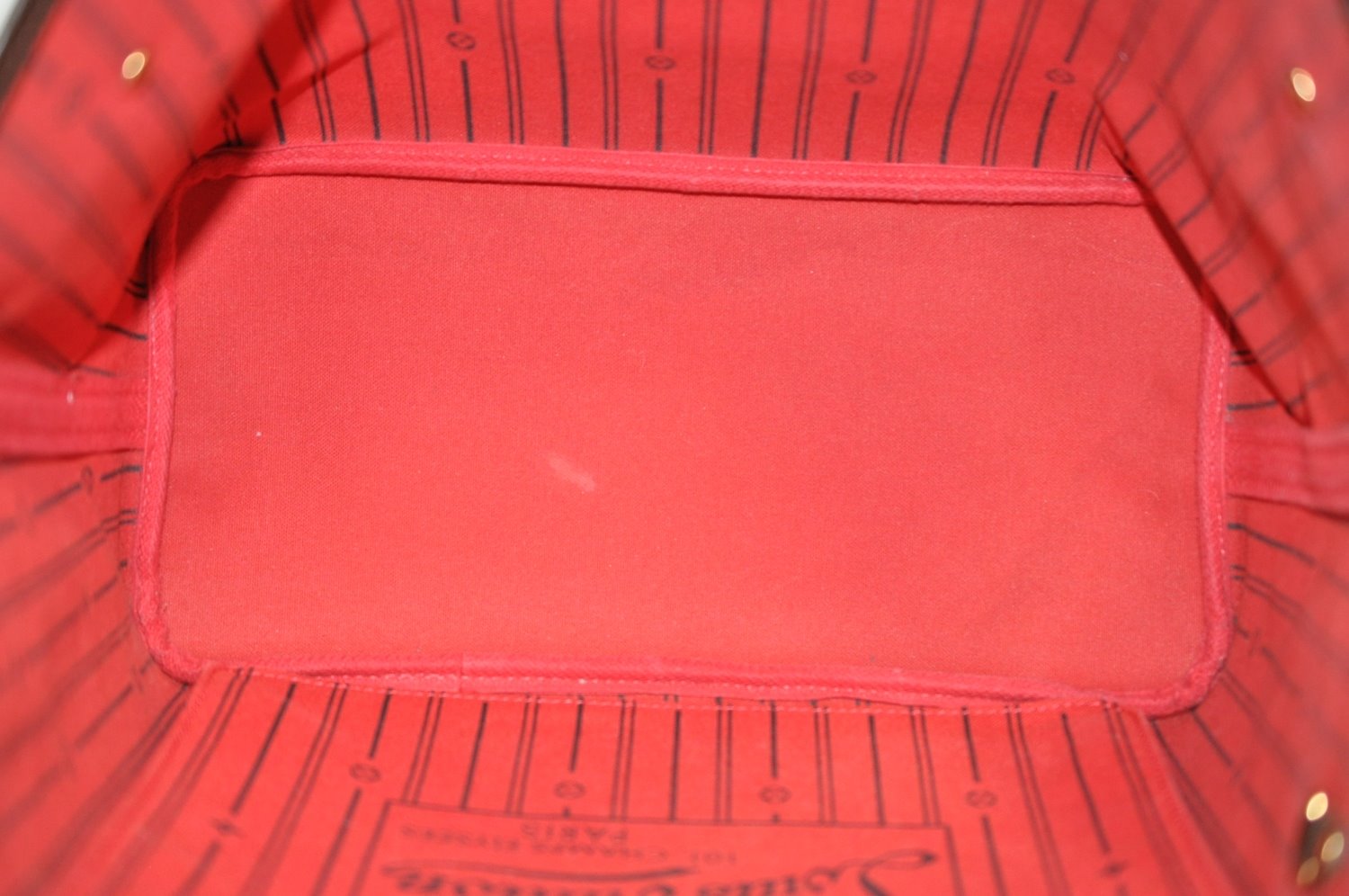 Authentic Louis Vuitton Damier Neverfull MM Shoulder Tote Bag N51105 LV K5199