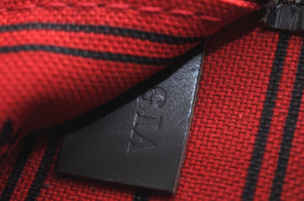 Authentic Louis Vuitton Damier Neverfull MM Shoulder Tote Bag N51105 LV K5199