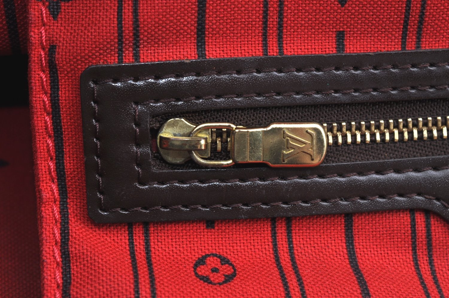 Authentic Louis Vuitton Damier Neverfull PM Shoulder Tote Bag N51109 LV K5475