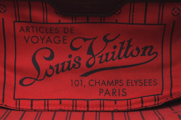 Authentic Louis Vuitton Damier Neverfull PM Shoulder Tote Bag N51109 LV K5475