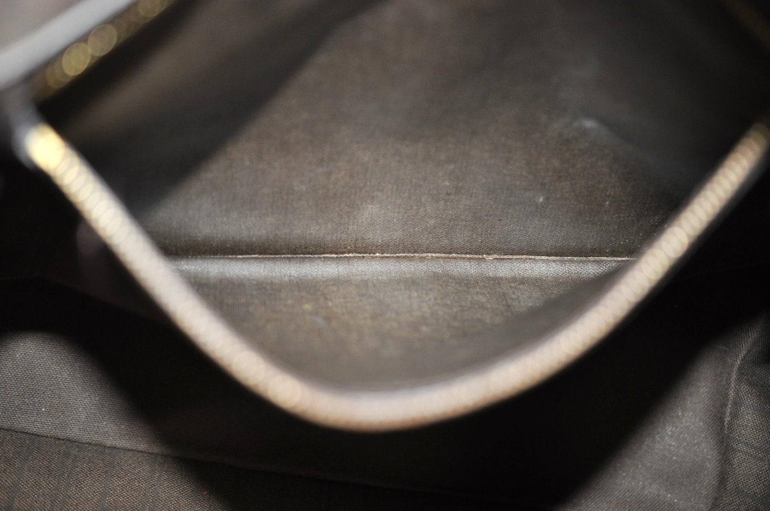 Authentic Louis Vuitton Monogram Idylle Neverfull MM Tote Bag M40513 Brown K5708