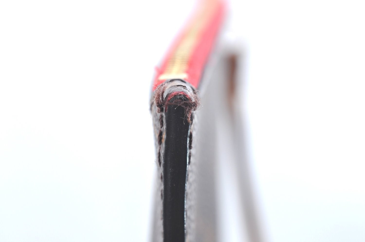 Authentic Louis Vuitton Monogram Neverfull Pouch Purse Clutch Bag Red LV K5865