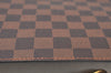 Authentic Louis Vuitton Damier Neverfull Pouch Purse Clutch Bag LV K8527