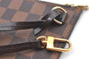 Authentic Louis Vuitton Damier Neverfull Pouch Purse Clutch Bag LV K8531