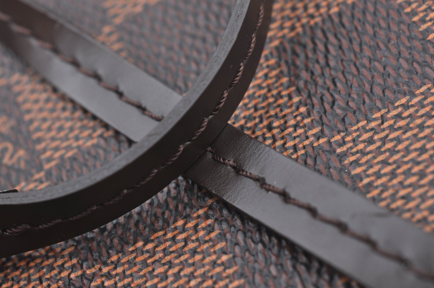 Authentic Louis Vuitton Damier Neverfull Pouch Purse Clutch Bag LV K8531