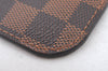 Authentic Louis Vuitton Damier Neverfull Pouch Purse Clutch Bag LV K8531