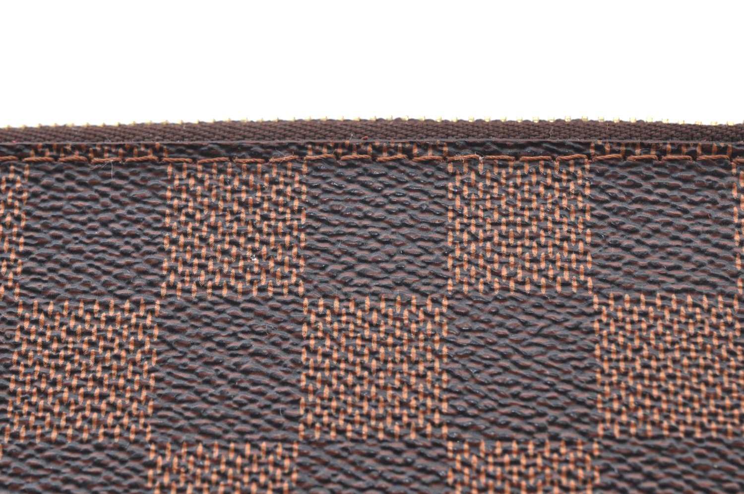 Authentic Louis Vuitton Damier Neverfull Pouch Purse Clutch Bag LV K8531